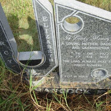 HANCOCK Mercy Elizabeth 1972-2012