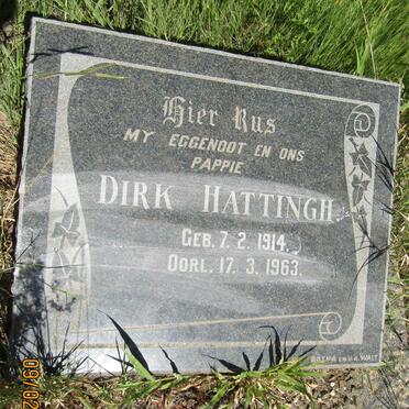 HATTINGH Dirk 1914-1963