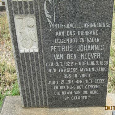 HEEVER Petrus Johannes, van den 1922-1969