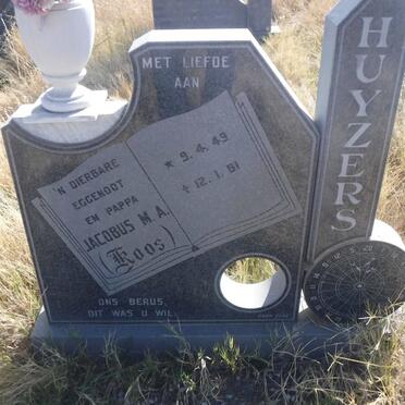 HUYZERS Jacobus M.A. 1949-1981