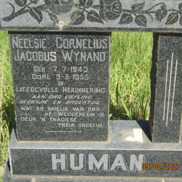 HUMAN Cornelius Jacobus Wynand 1943-1955