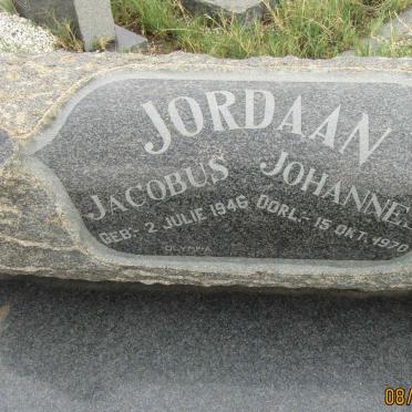 JORDAAN Jacobus Johannes 1946-1970