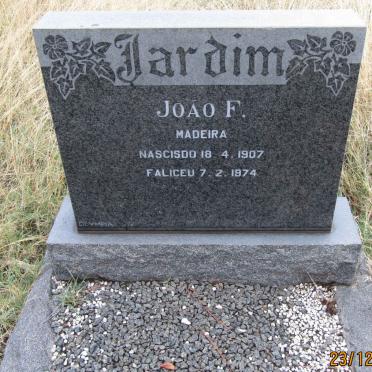 JARDIM Joao F. 1907-1974