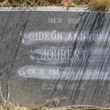 JOUBERT Gideon André 1914-1979