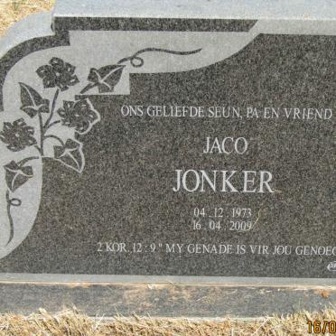 JONKER Jaco 1973-2009