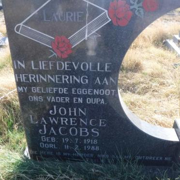 JACOBS John Lawrence 1918-1988