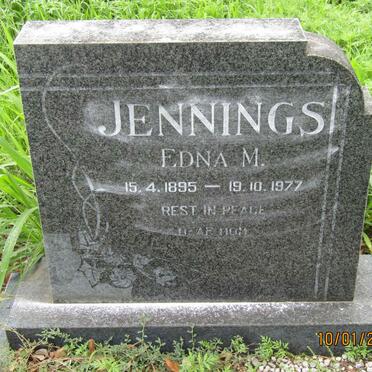 JENNINGS Edna M. 1895-1977