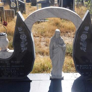 JOAO Francisco 1910-1997 &amp; Conceicao Soares 1916-1987