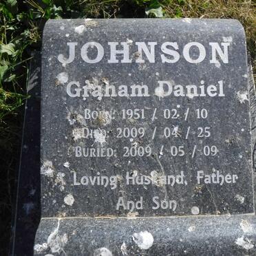 JOHNSON Graham Daniel 1951-2009