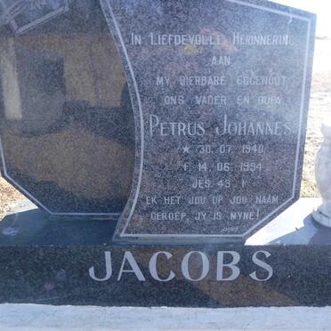 JACOBS Petrus Johannes 1940-1994