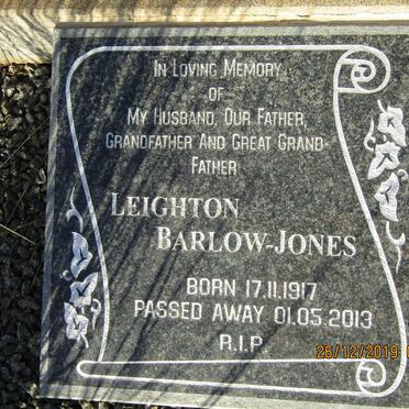 JONES Leighton, BARLOW 1917-2013