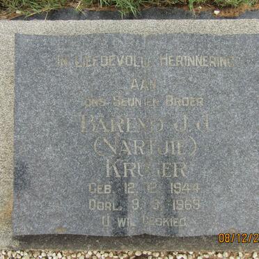 KRUGER Barend J.J. 1944-1969