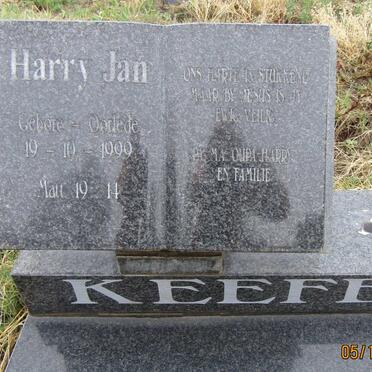 KEEFE Harry Jan -1999