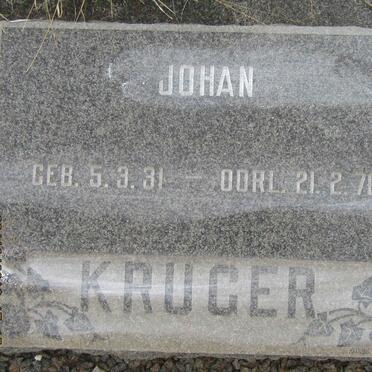 KRUGER Johan 1931-1976