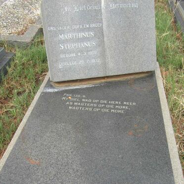 KRUGER Marthinus Stephanus 1908-1972