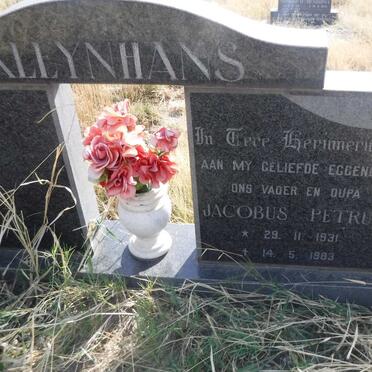 KLEYNHANS Jacobus Petrus 1931-1983