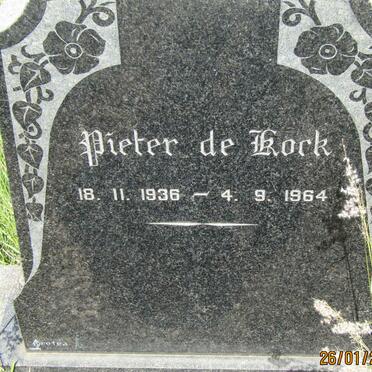 KOCK Pieter, de 1936-1964