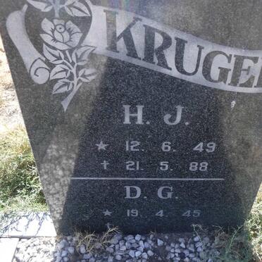 KRUGER H.J. 1949-1988 &amp; D.G. 1945-