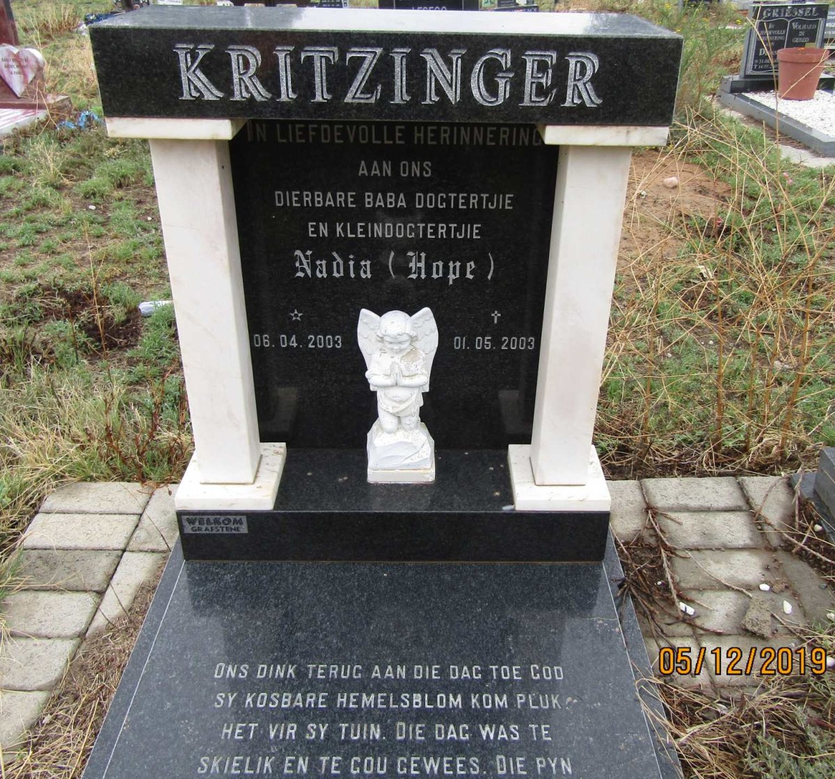 KRITZINGER Nadia 2003-2003