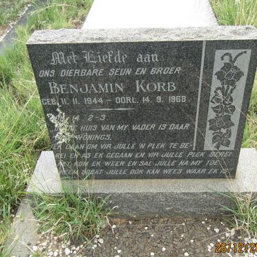 KORB Benjamin 1944-1968