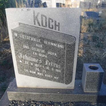 KOCH Johannes Petrus 1927-1991