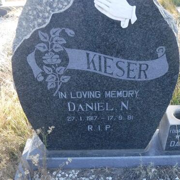 KIESER Daniel N. 1917-1981