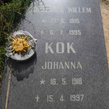 KOK Johannes Willem 1915-1995 &amp; Johanna 1918-1997
