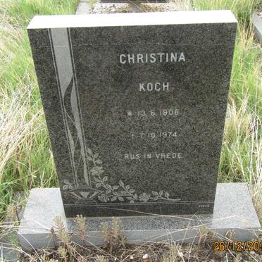 KOCH Christina 1906-1974