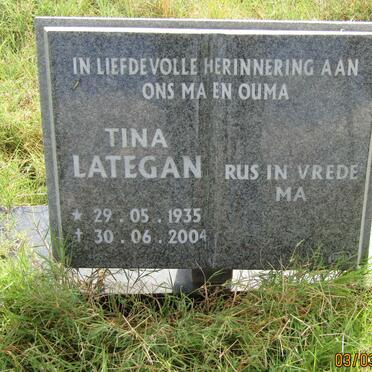 LATEGAN Tina 1935-2004