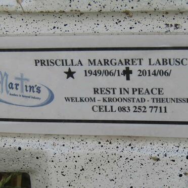 LABUSCHAGNE Priscilla Margaret 1949-2014