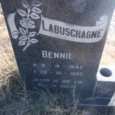 LABUSCHAGNE Bennie 1942-1993