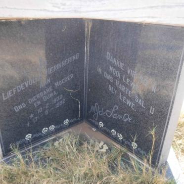 LANGE J.M., de 1930-1992