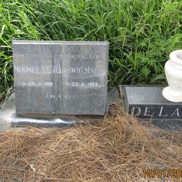 LANGE Moonee Le Hartwig Maria, de 1915-1983