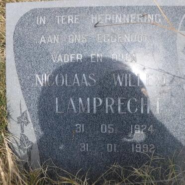 LAMPRECHT Nicolaas Willem 1924-1992