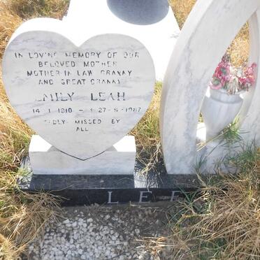 LEE Emily Leah 1910-1987