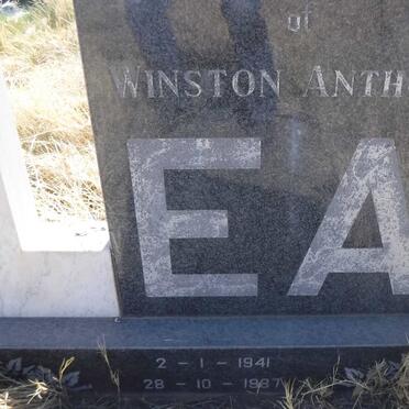 LEA Winston Anthony 1941-1987