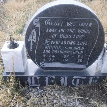 LEITE Geoff 1924-1990 &amp; Minnie 1929-1996