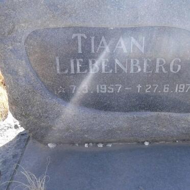 LIEBENBERG Tiaan 1957-1979