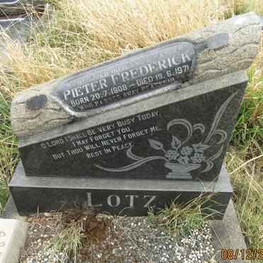 LOTZ Pieter Frederick 1908-1971