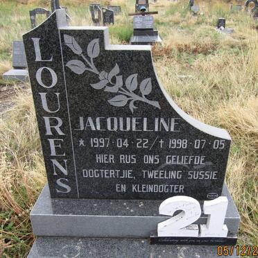 LOURENS Jacqueline 1997-1998