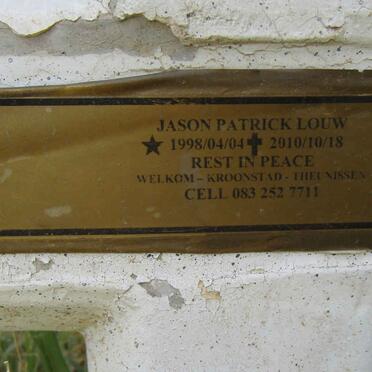 LOUW Jason Patrick 1998-2010