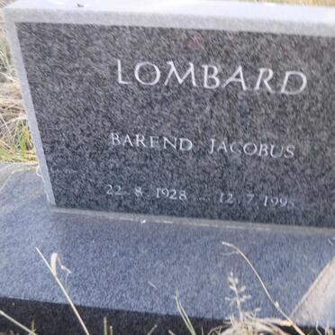LOMBARD Barend Jacobus 1928-1995