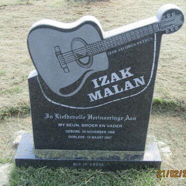 MALAN Izak Jacobus Petrus 1966-2007