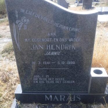 MARAIS Jan Hendrik 1941-1990