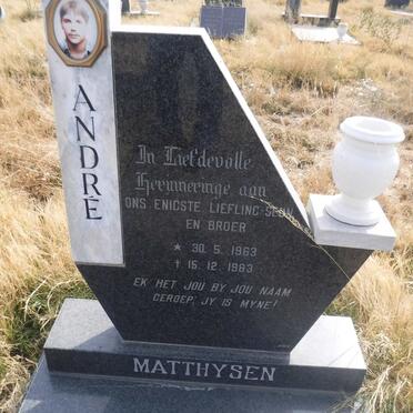 MATTHYSEN André 1963-1983