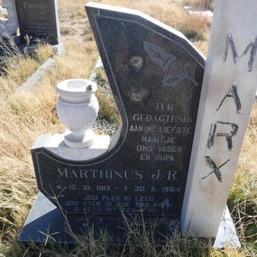 MARX Marthinus J.R. 1913-1984