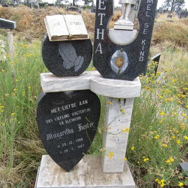 MATTHEE Margaretha Hester 1986-1987