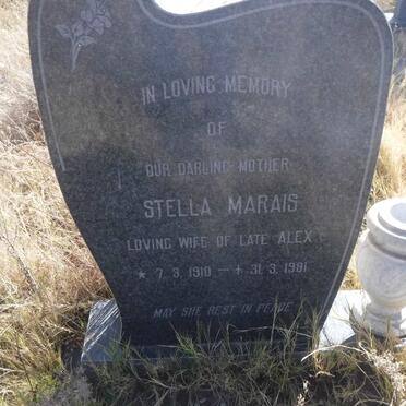 MARAIS Stella 1910-1981