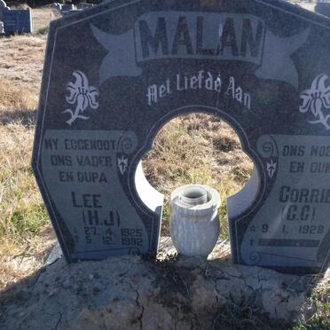 MALAN H.J. 1925-1992 &amp; C.C. 1928-