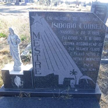 MESTRE Isidorio Correia 1905-1985